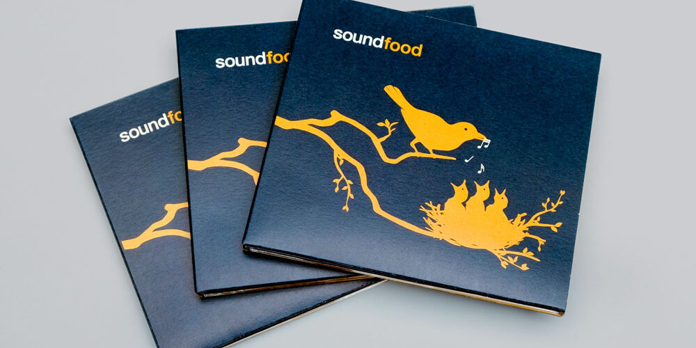 soundfood, Musik Compilation, CD Cover, Digi-Pack, Cover Artwork, Cover, Arrangement, TN