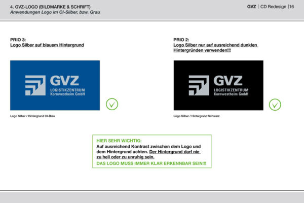 GVZ Corporate Design Guide Inhalt 11