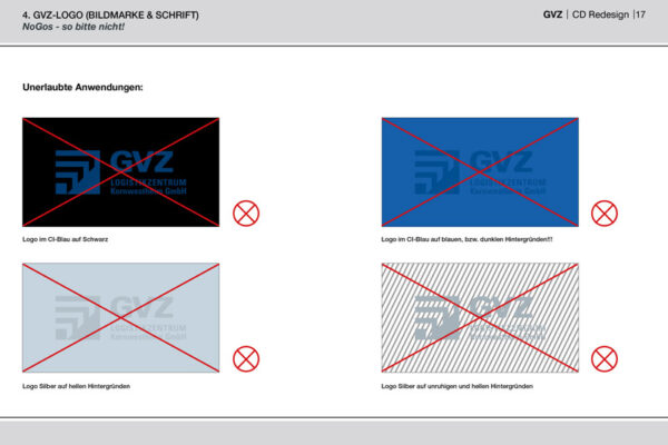 GVZ Corporate Design Guide Inhalt 12