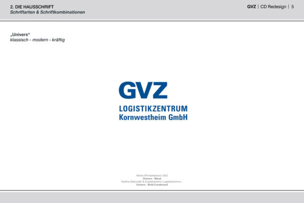 GVZ Corporate Design Guide Inhalt 2