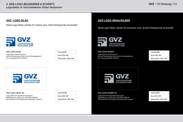 GVZ Corporate Design Guide Inhalt 9