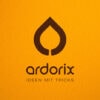 Ardorix Logo auf Orange, TN