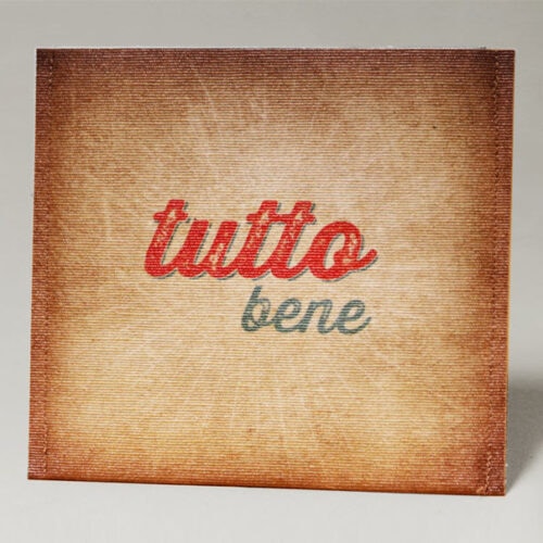 tutto bene, Musik Compilation, Booklet, CD-Label, CD Cover, CD Stoffhülle, Cover Artwork, Cover, TN